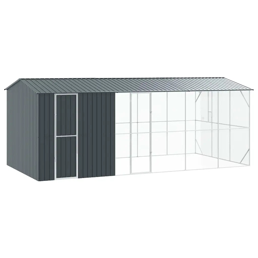 Gabbia per uccelli Antracite 645 x 310 x 247 cm Acciaio zincato 3325163