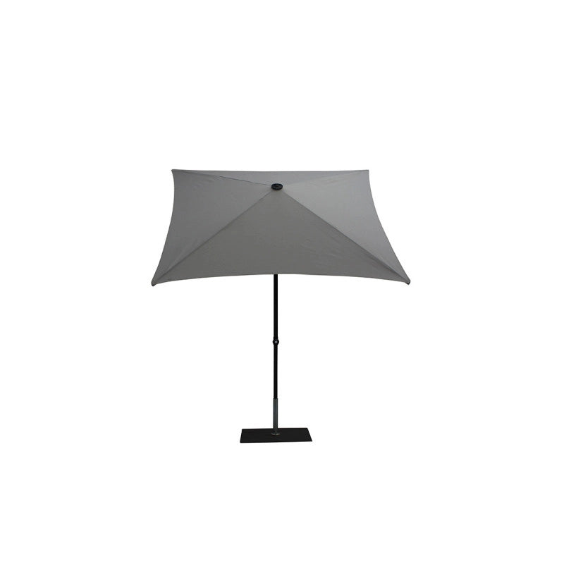 Ombrellone a palo centrale Trend 240x240 cm Made in Italy - grigio