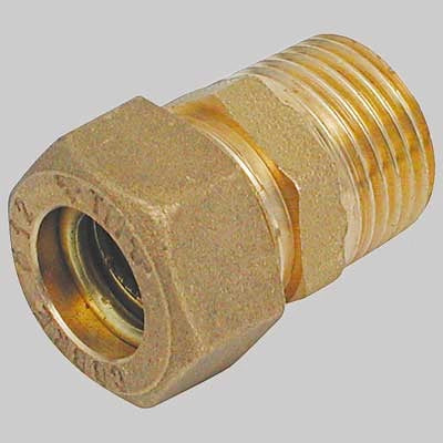 RACCORDO DIRITTO MASCHIO ORING TIEMME  14 x 3/4     TIEMME