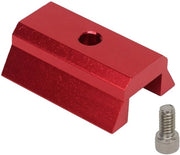 Base universale a stella a coda di rondine - 43 mm di lunghezza - filo 1/4 pollice - lega di alluminio - peso leggero 35 g - piatto a cerniera