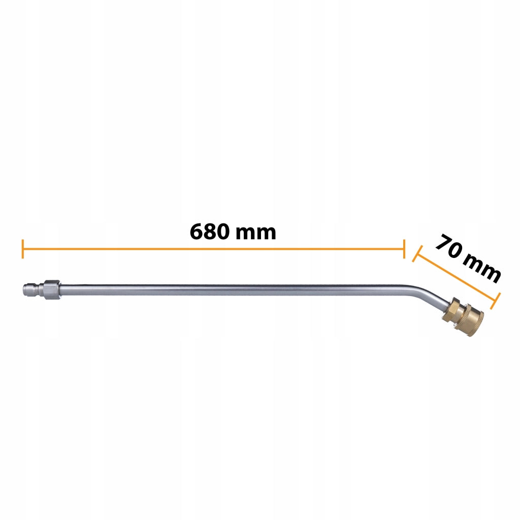 Lancia Professionale per Pulizia Rosfix – 100 cm, 7 Ugelli 40°, 4200 PSI