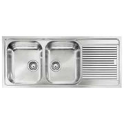 CM Filoslim 116 x 50 2V Lavello ad incasso Rettangolare Acciaio inossidabile