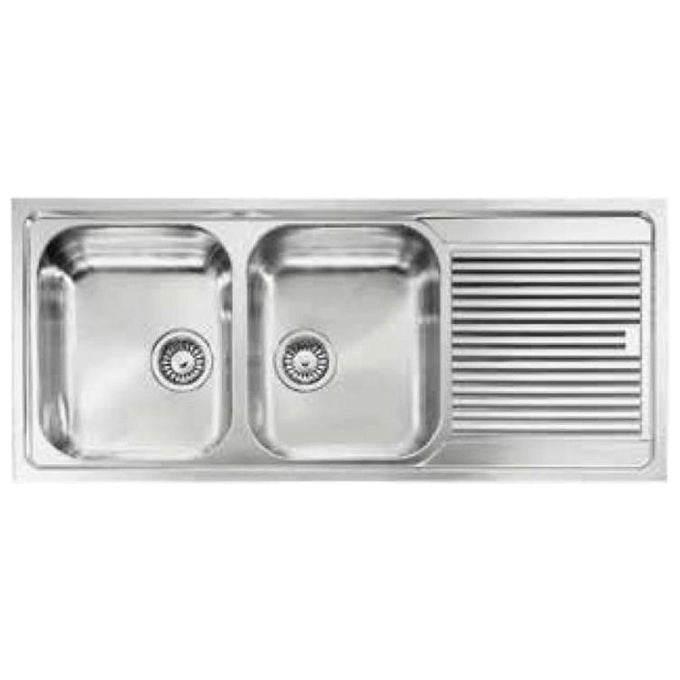 CM Filoslim 116 x 50 2V Lavello ad incasso Rettangolare Acciaio inossidabile