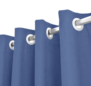 Tenda Semioscurante 140 x 290 Cm Moderne Con Occhielli  Zucchero - 1 Tenda