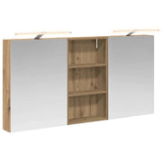 Set di Armadi da Bagno | Armadio da bagno con lo scaffale 3 pz 140 x 14,5 x 70 cm