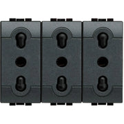 Living Int. - Presa triplex bipasso 2P+T 10/16A 250 Vac - L4180/3