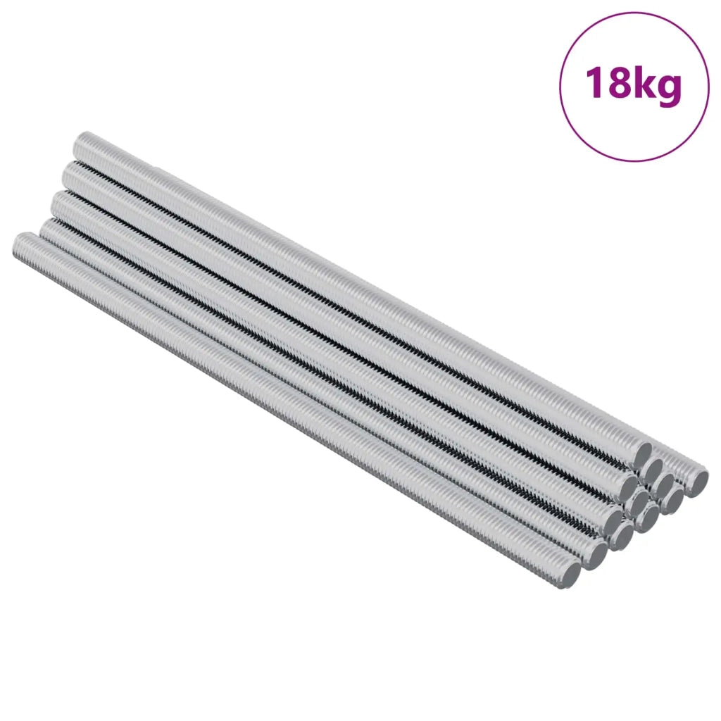 Asta Filettata 800 pz Argento Acciaio CFW7461563