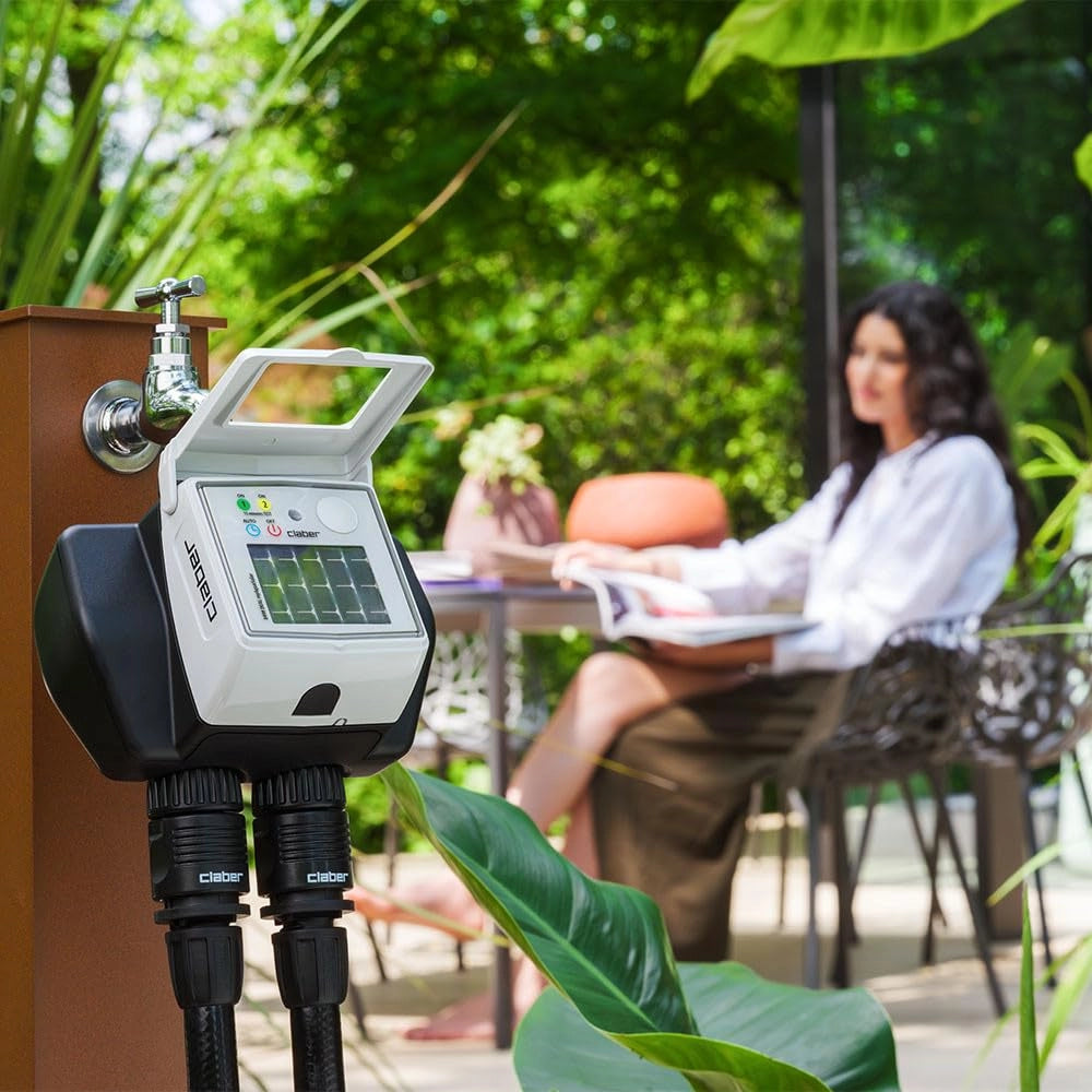 Programmatore Dual Myaquasolar 2 Vie Art. 8498 Claber
