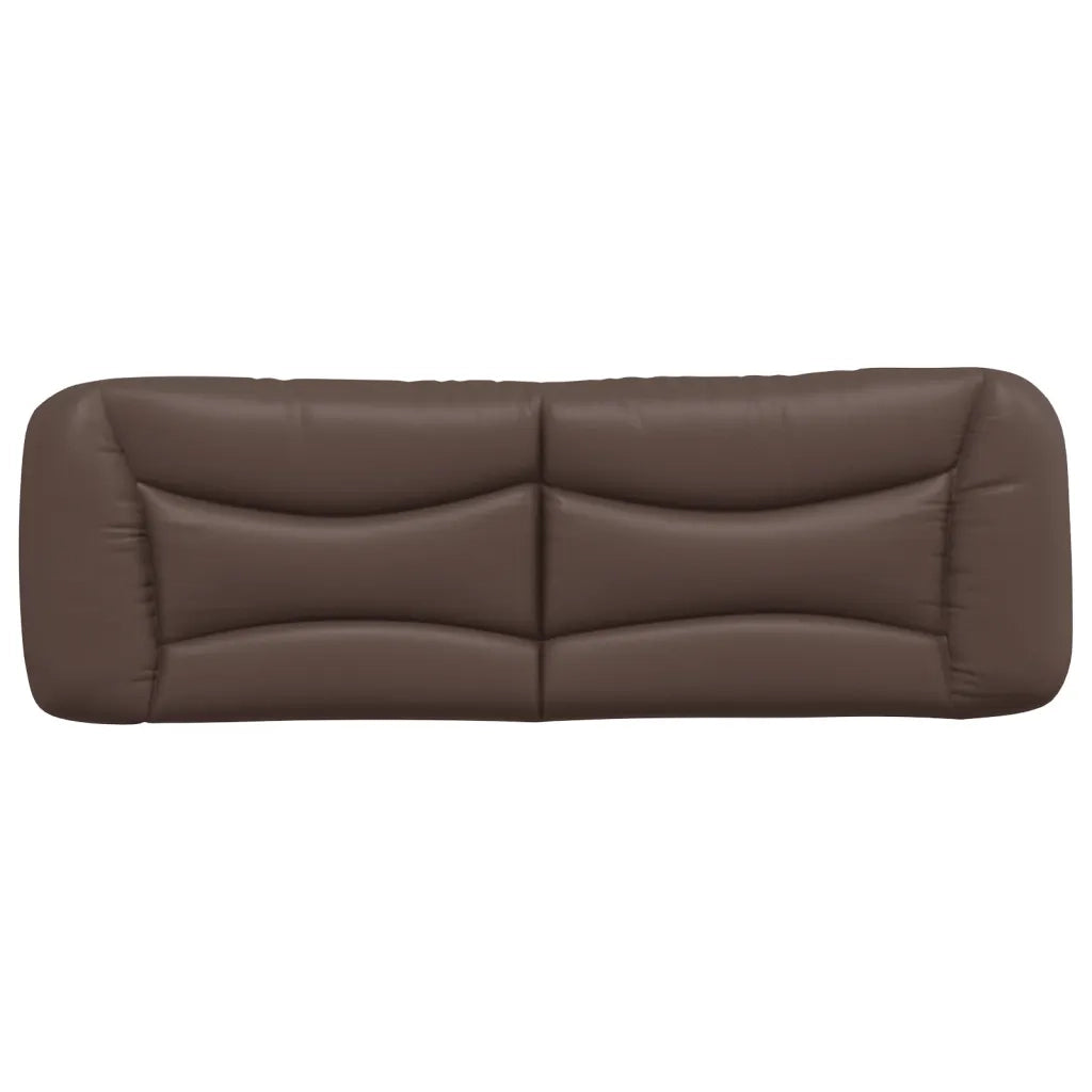 Cuscino Testiera Hvar Marrone 160 cm in Similpelle CFW2062993