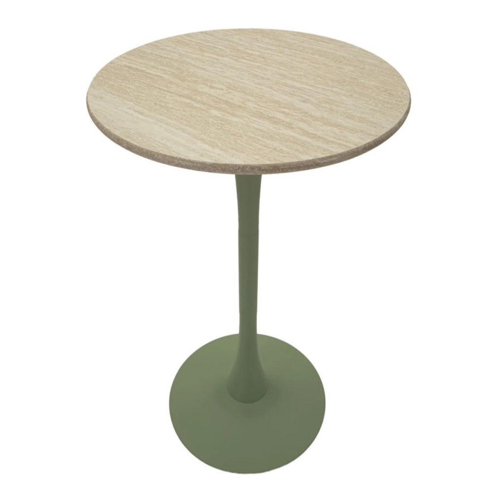 Tavolo Bar VKH890, Verde, MDF, 60x60x106 cm