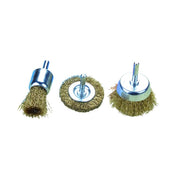 Spazzole acciaio Vigor, set 3 pezzi