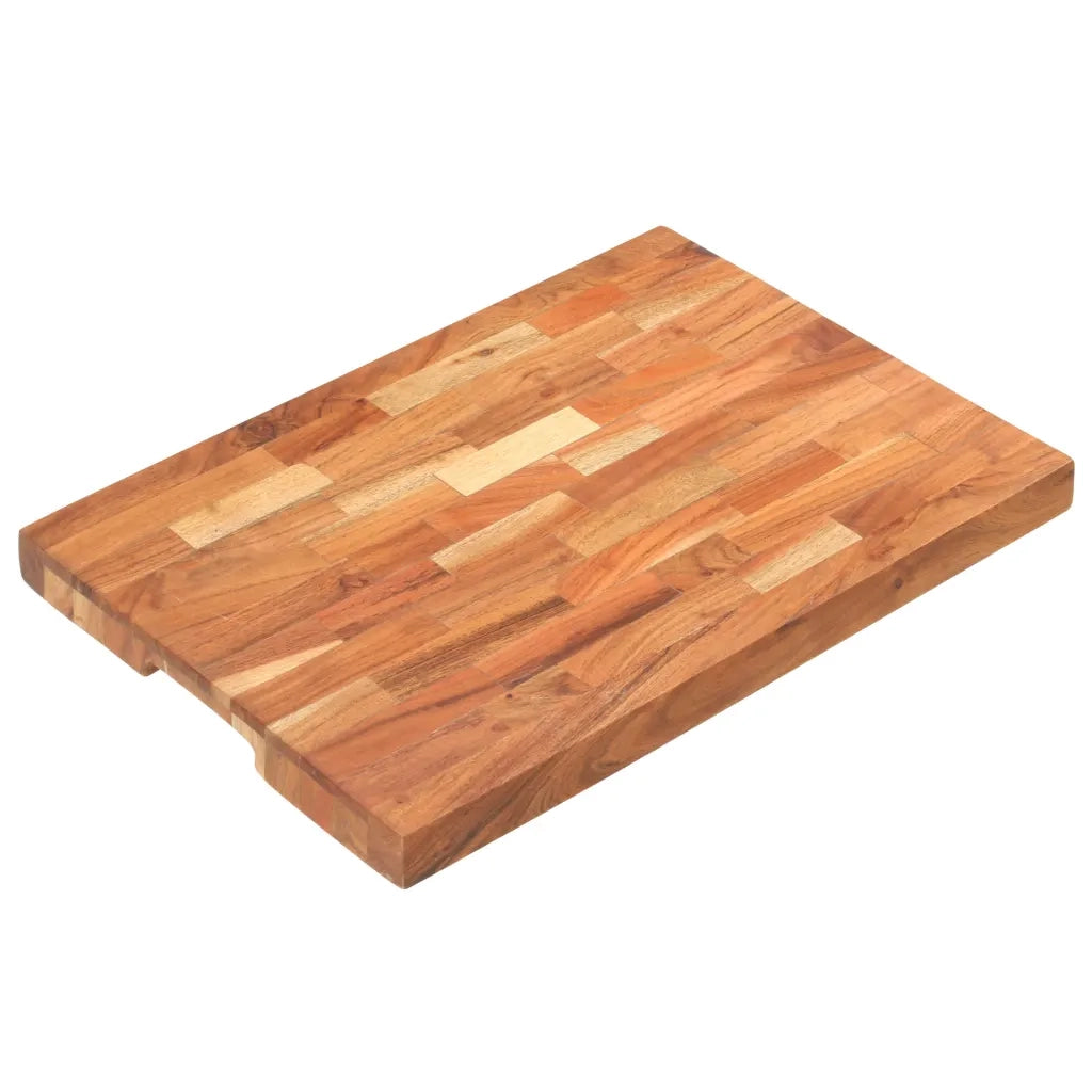 Tagliere 50x35x4 cm in Legno Massello di Acacia cod mxl 76475