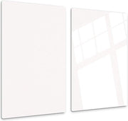 Vasca di protezione per piano cottura in vetro - dimensioni: unico 60 x 52 cm doppio 30 x 52 cm - induzione D17