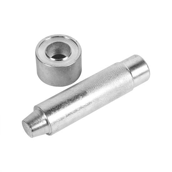 Strumento per fori di grommet - Utensile per lavorazione pelli - Diverse misure 4/12/14/17/20mm - Manicotto ergonomico - Strumento per fori di grommet per pellami