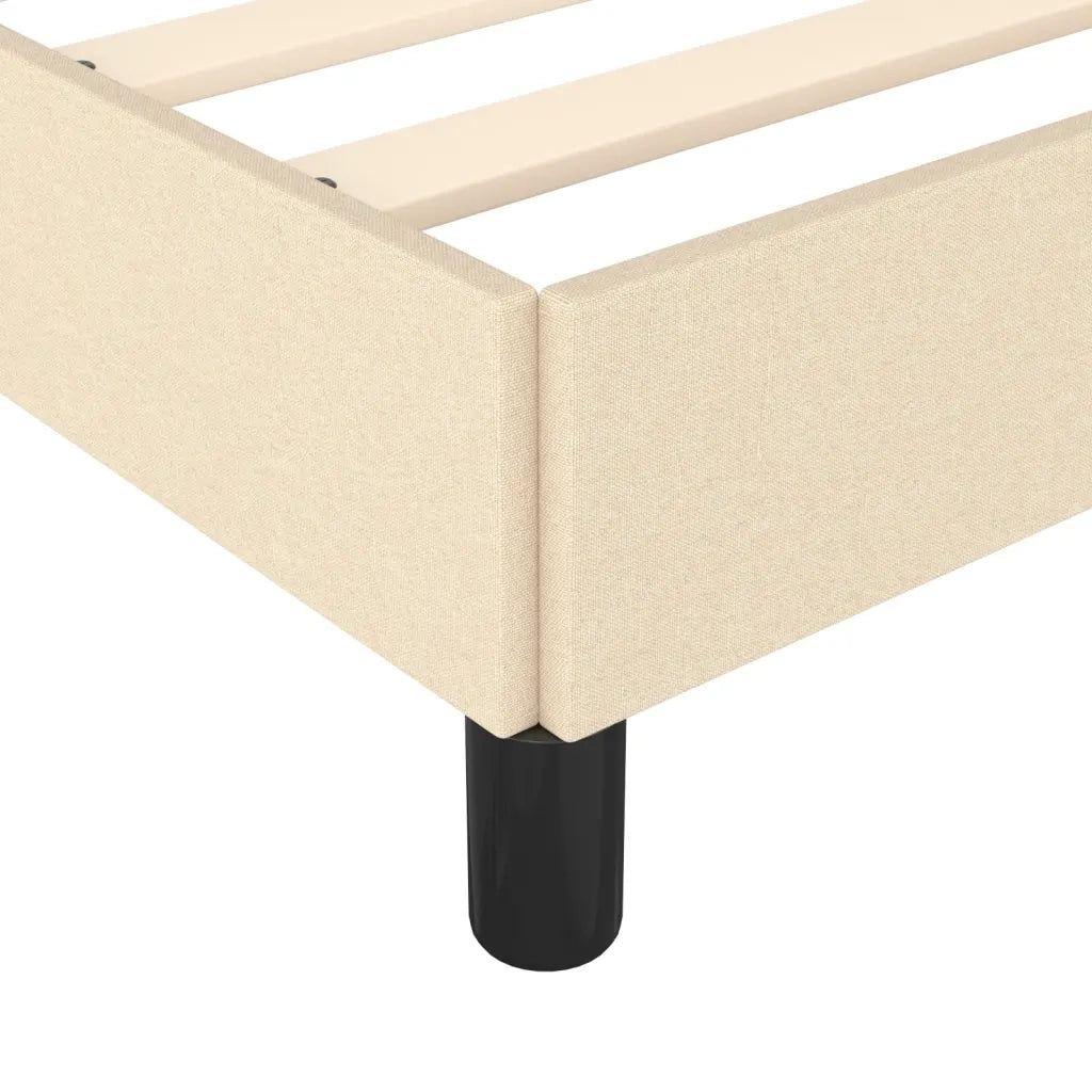 Giroletto senza Materasso Crema 90x200 cm in Tessuto 346693