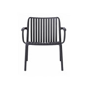 Poltrona Balcony Set Valencia Resina Antracite Moia
