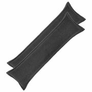 Federa 2 pcs HOUTEN Grigio Scuro 40 x 145 cm Bouclé 917233