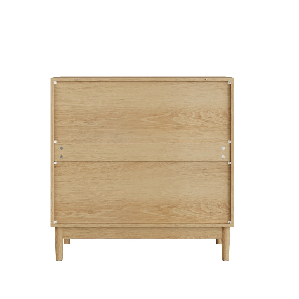 CASSETTIERA 3 Cassetti 80x39x80 cm Rovere Stile medievale