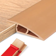 Profilo di transizione in PVC autofibro, profilo di transizione per regolazione di altezza, profilo di transizione per pavimenti in parquet, laminati, listelli