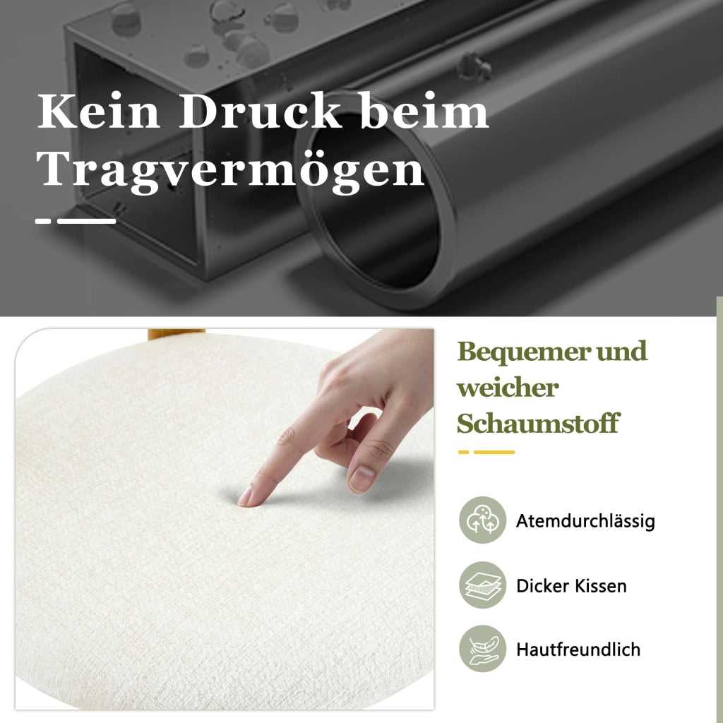 SEDIA Ergonomica 79 cm Sherpa Bianco