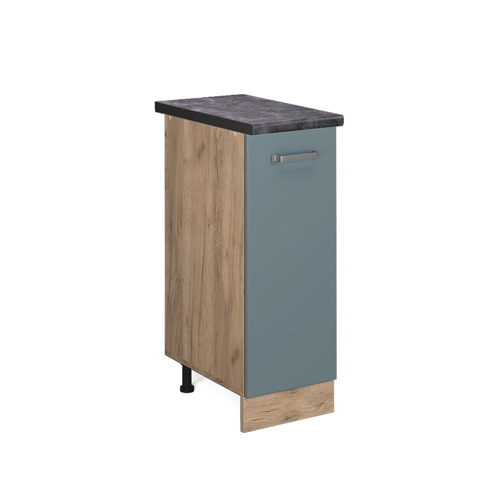 Vicco Armadio cucina dispensa alto Grigio-blu 30 cm , PL Antracite