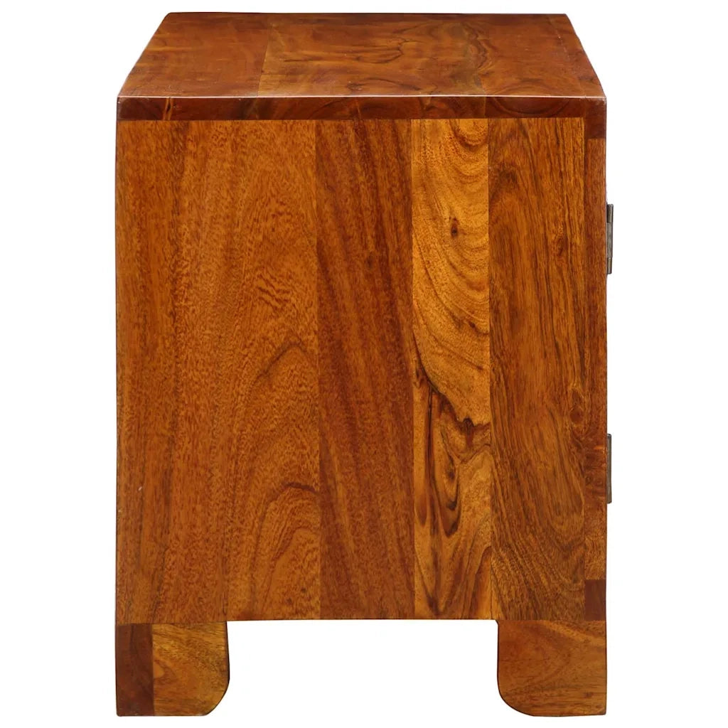 Panca per scarpe con porta Marrone miele 100 x 35 x 45 cm 4016526