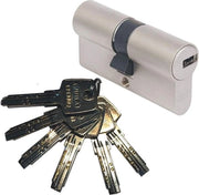 Cilindro a doppio profilo lunghezza 45-45 mm 6 chiavi EC550 cilindro di sicurezza