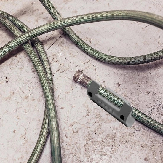 Set di 2 supporti di avvolgimento per tubi in PVC per giardino con houder per avvolgimento e beugel di montaggio sulla parete