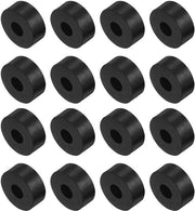 Spaziatori in gomma - 16 pezzi - Pads di isolamento antivibrazionale - Riduzione del rumore - Assorbimento di shock - Demping - Materiale duraturo - Dempers