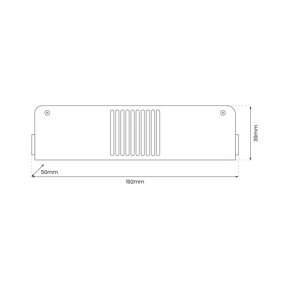 Alimentatore LED 100W 12V DC IP20 metal Eko-Light EKZAS366