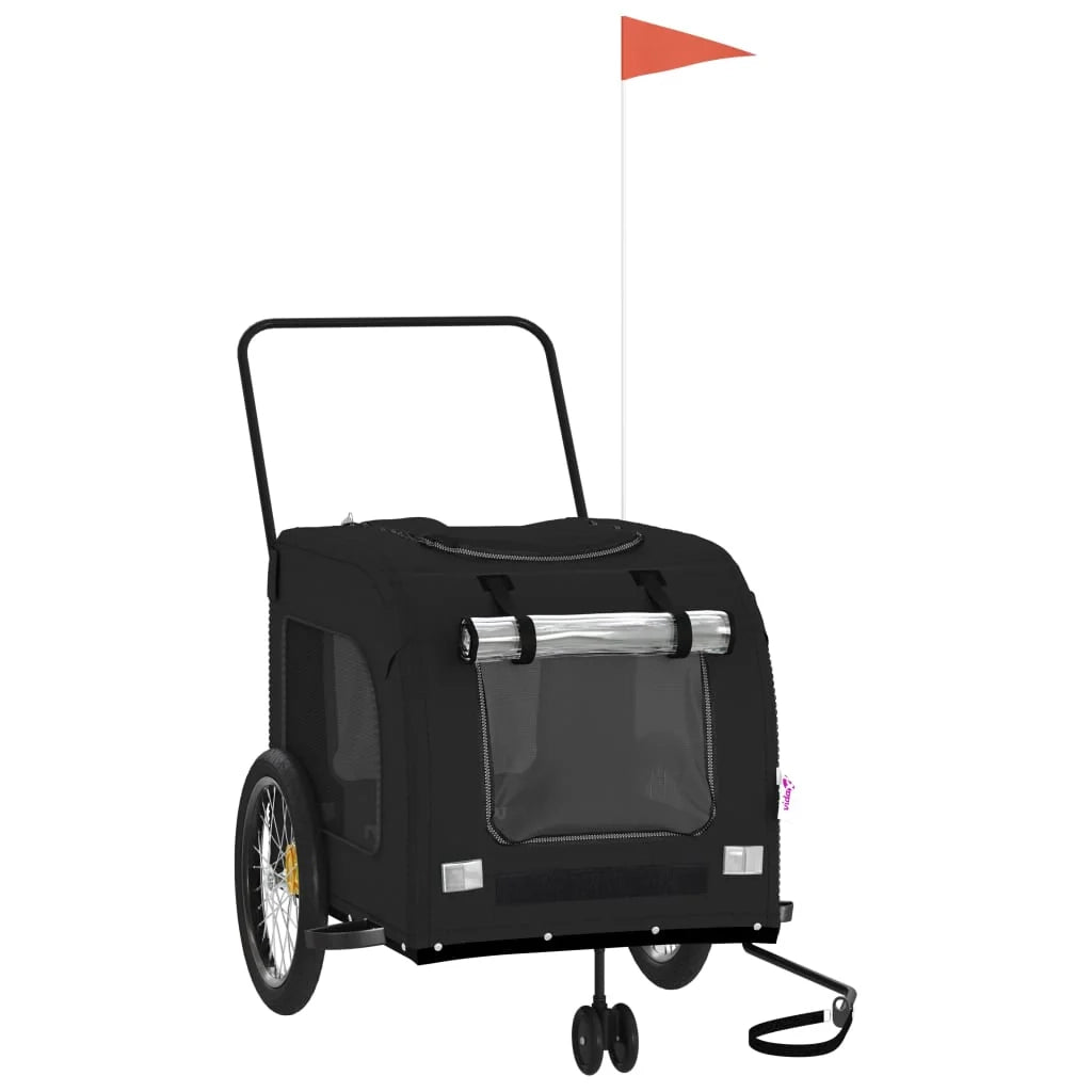 Rimorchio/carrello per animali domestici nero 02_0044232