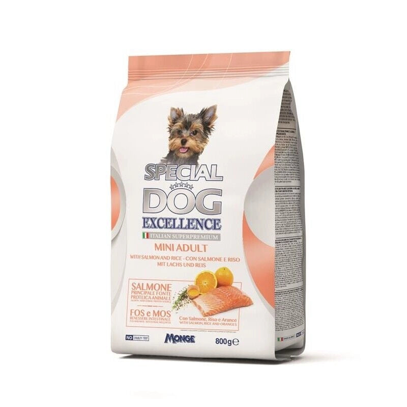 SPECIAL DOG EXCELLENCE CROCCHETTE 800 GR MINI ADULT SALMONE