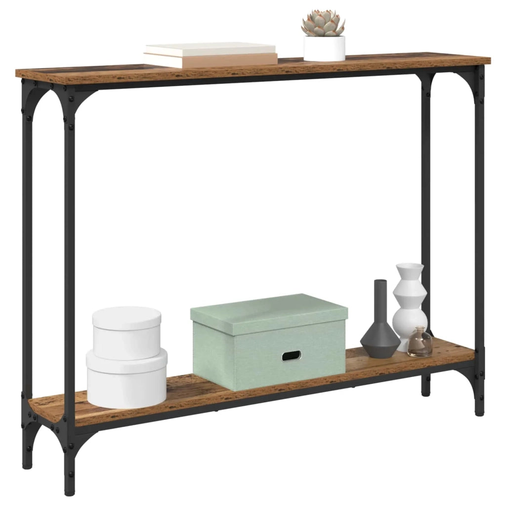 Tavolo consolle Legno vecchio 100 x 22,5 x 75 cm 882190