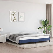 Giroletto senza Materasso Blu 200x200 cm in Tessuto 346750