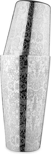 Shaker Cocktail a Doppio 750 ml in Acciaio Inossidabile, Boston Shaker Professionale, Accessori Bar di Alta Qualità, 2-delig (inciso)
