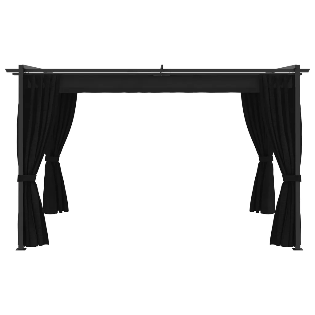 Gazebo 4x3 m Antracite