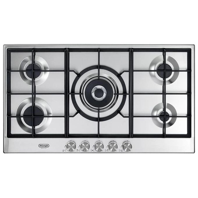 De’Longhi NSL 590 X piano cottura Acciaio inossidabile Da incasso 90 cm Gas 5 Fornello(i)