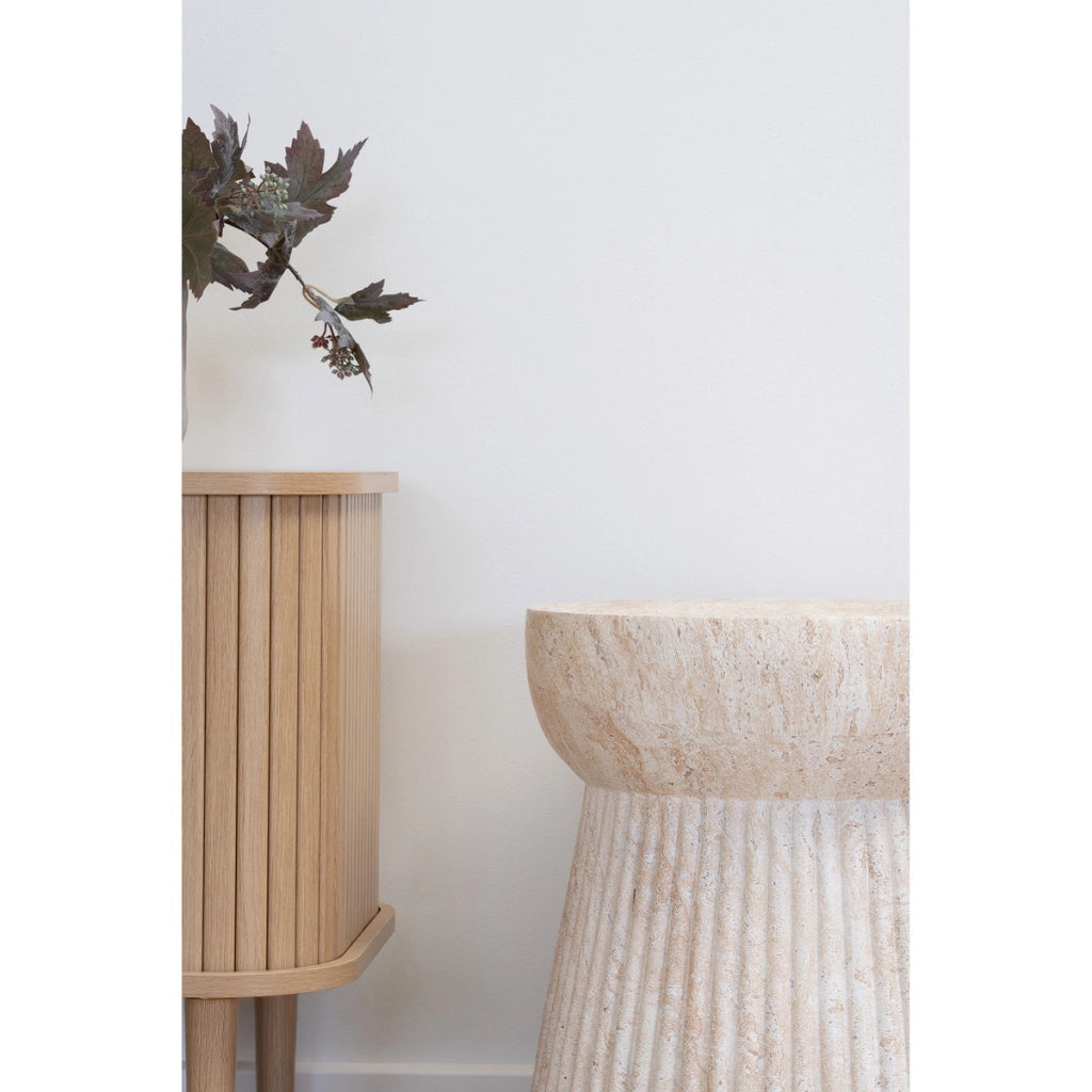 Tavolino Bonn, Beige, Truciolare, 37x37x43 cm