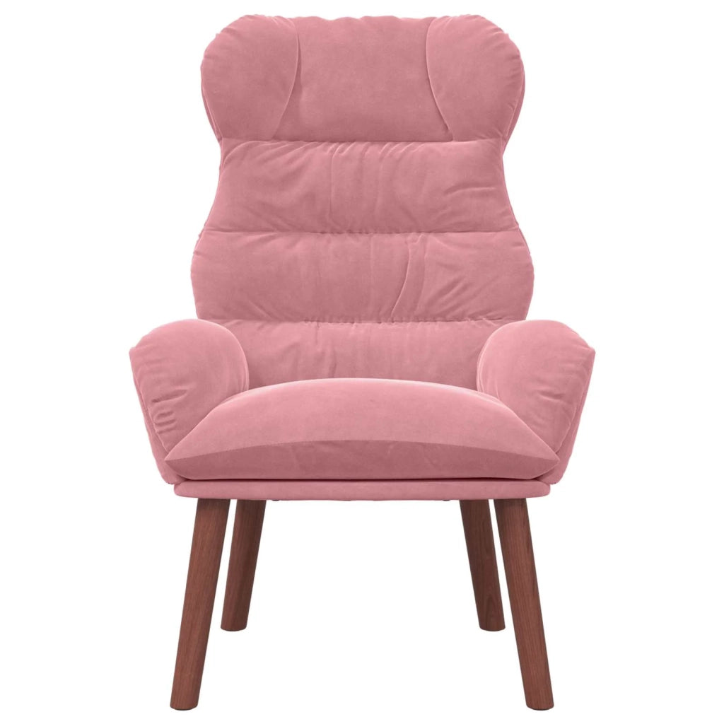poltrona Rosa 69 x 74 x 93 cm Velluto 42001891