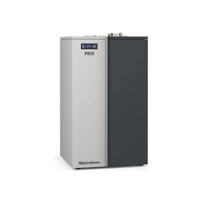 Extraflame PK 15 Caldaia a Pellet 15 kW Serbatoio da 75Kg Controllo Wi-Fi