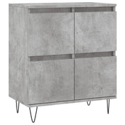 Buffet credenza cassettiera armadio mobile contenitore organizer per cucina soggiorno salotto 60 x 35 x 70 cm legno ingegnerizzato grigio 02_0031985