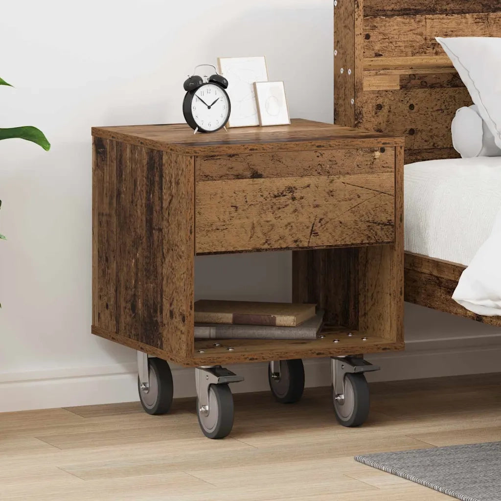 Comodino Legno vecchio 40,5 x 40 x 48 cm Legno multistrato 891068