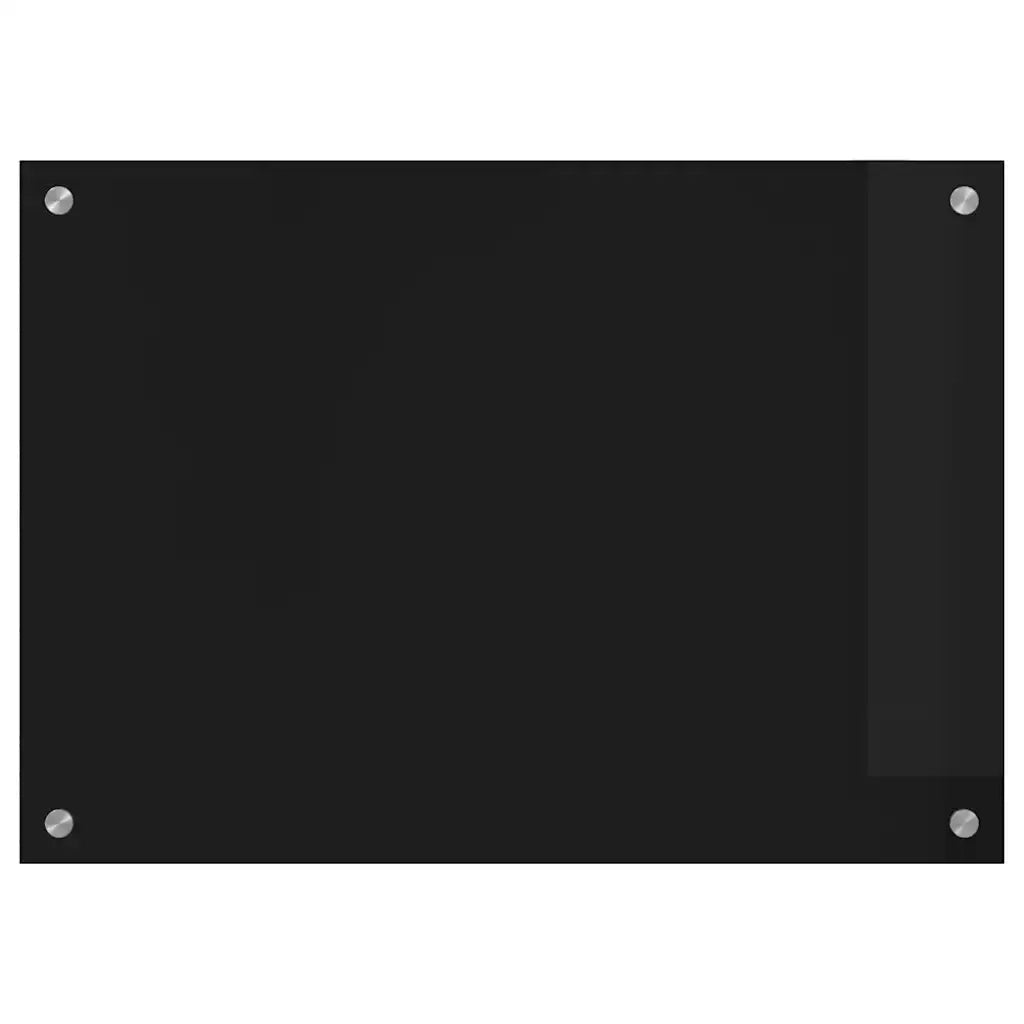 Schienale da cucina Nero 70 x 50 cm vetro temperato CFW6151616