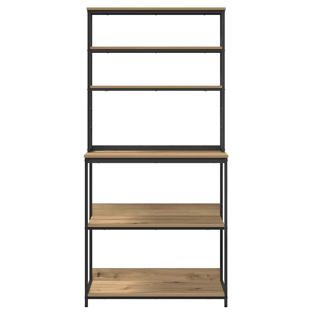 Mensola da cucina Rovere artigianale 80 x 40 x 168 cm CFW5942152