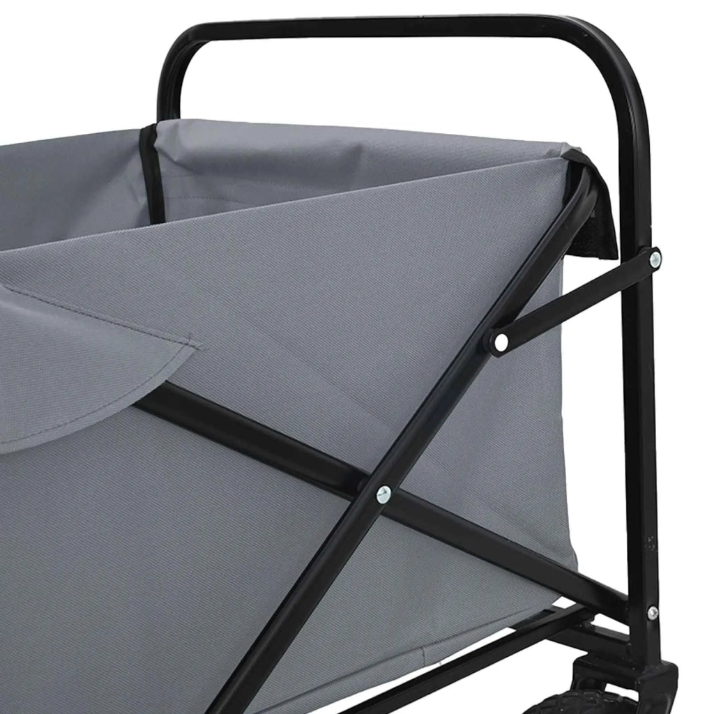 Carrello a Mano Pieghevole Grigio 94 x 53 x 99 cm CFW7514787