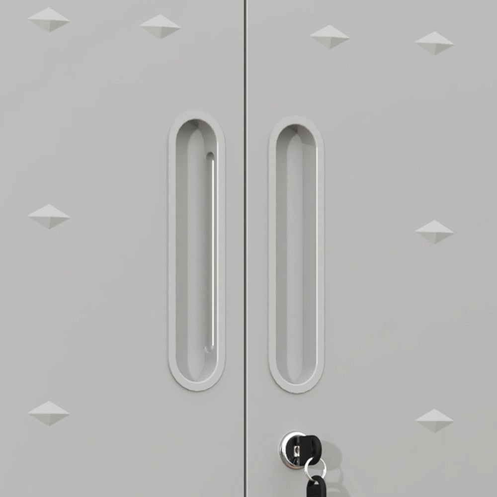 Armadio Pensile in Metallo con Anta e Ripiano ¨C MINIMAL ¨C 77x75x30 cm