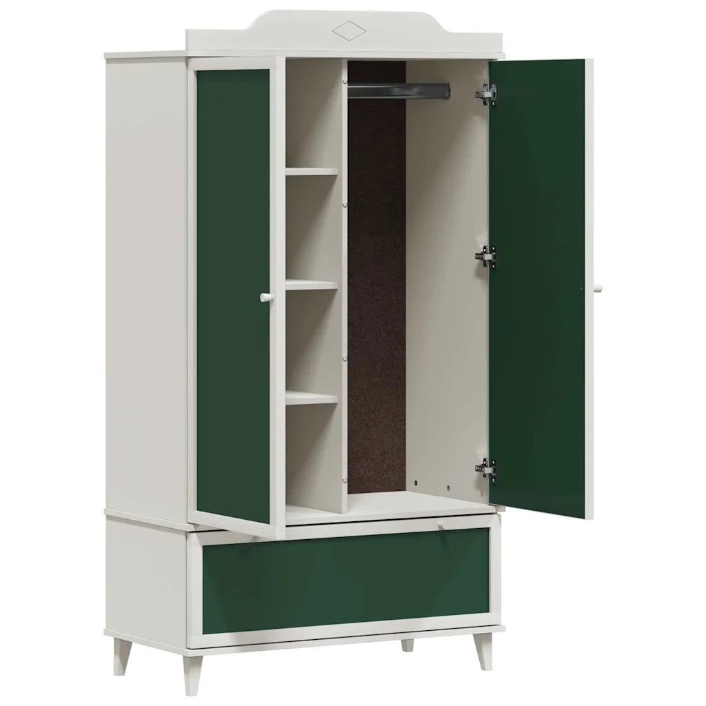 Armadio con Lavagna con cassetto ROROS Bianco 90 x 45 x 165 cm CFW8979803