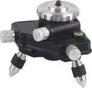 Altezza di Riferimento Laser 360° - Stabilizzatore di Altezza in Alluminio - Stativo per Livellazione Laser - Altezza 11 cm - Anticorrosivo - Resistente ai Sollecitamenti