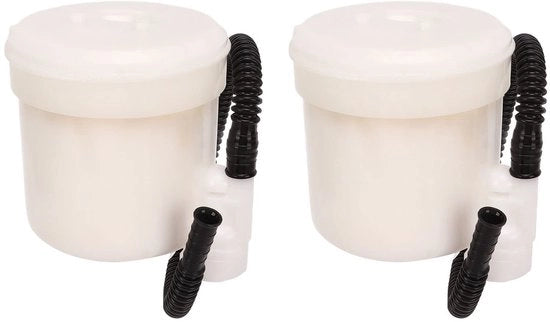 Filtro a carbone per serbatoio - Compatibile con 4Runner/FJ Cruiser/Rav4/Yaris - Numero di riferimento OE 23300-21030 - ABS - 2 pezzi - Filtro per benzina