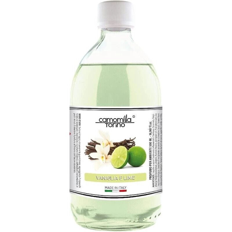 RICARICA PROFUMO PER AMBIENTE CAMOMILLA TORINO DA 250 ML ALLA VANIGLIA E LIME